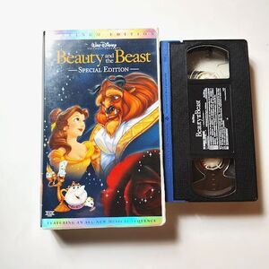 Beauty and the Beast VHS Movie Children Family G 1991 Platinum Special Edition
